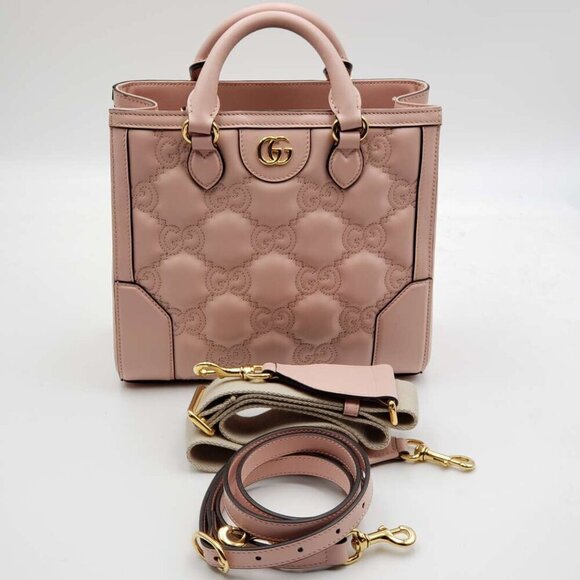 100% Authentic Gucci GG Matelasse Satchel Bag Brand New LUX1000-102025 - Picture 4 of 14